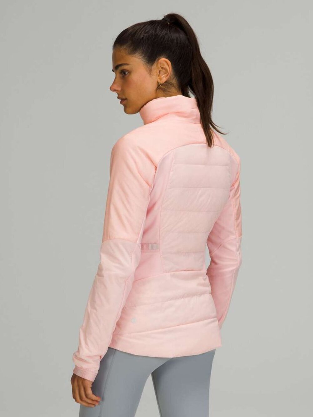 Lululemon Down for It All Jacket Pink Mist Size 6 - Picture 4 of 9